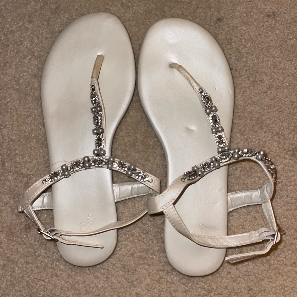 White Sandals